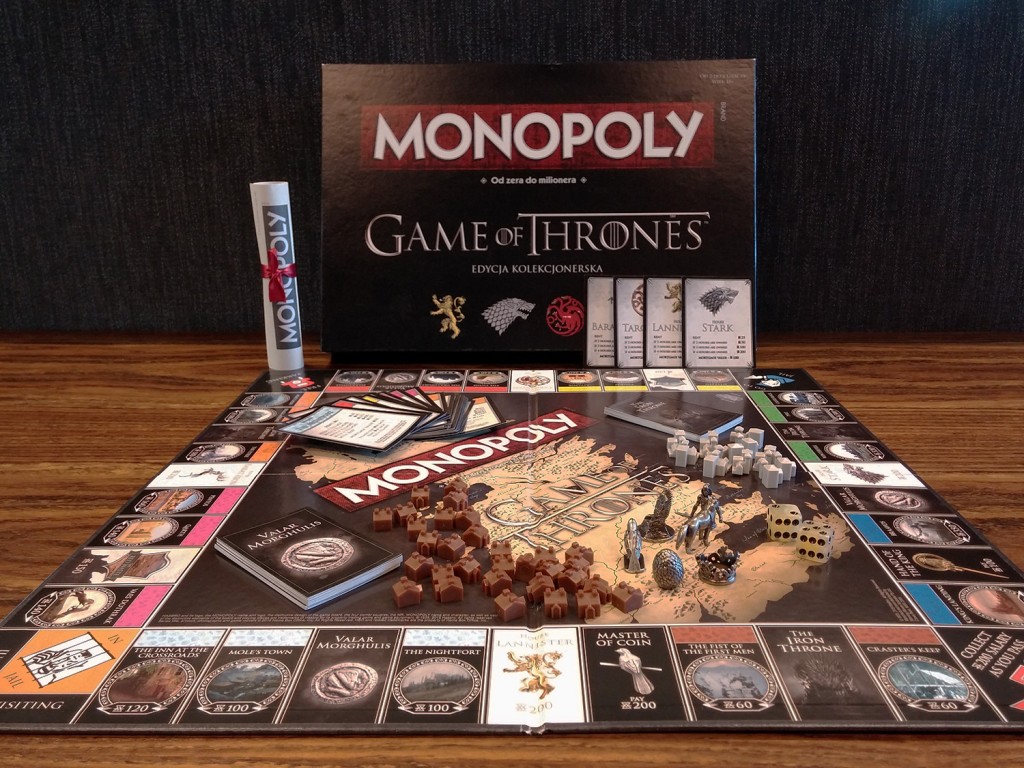 Jeux de société games of thrones