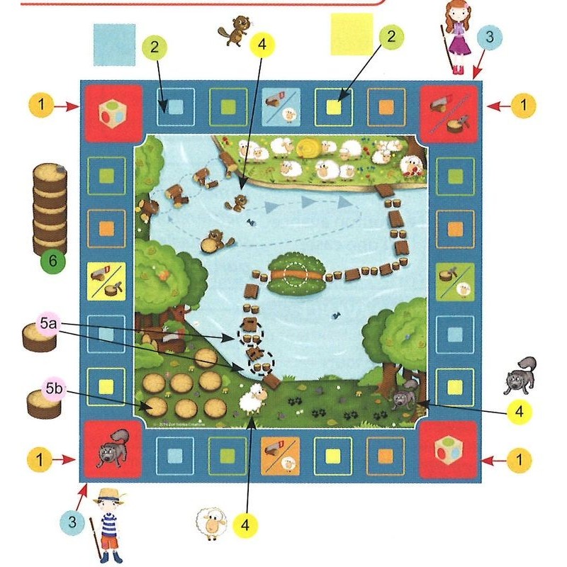 Jeux de société coopératif maternelle