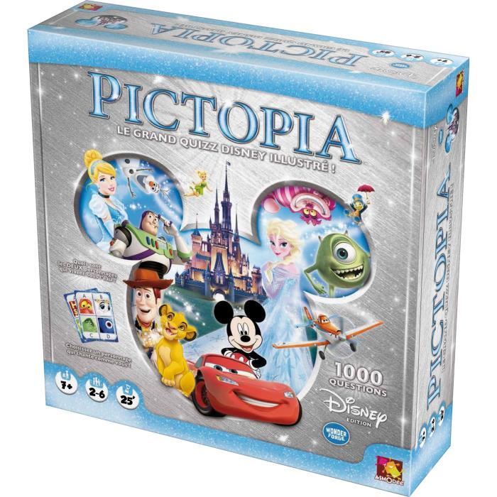Jeux de société quizz disney