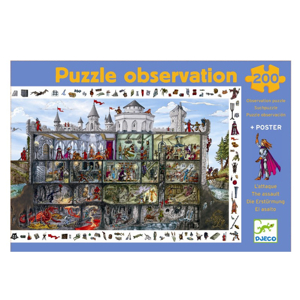 Puzzle observation 200 pieces