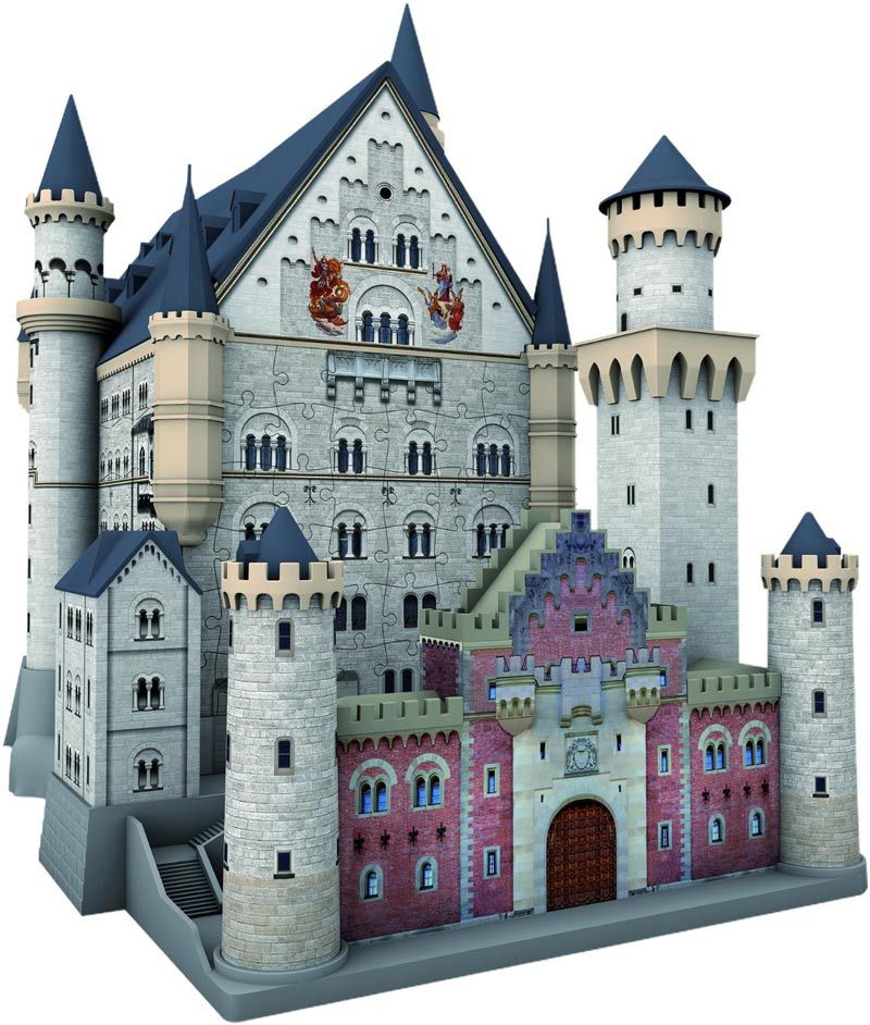 Puzzle 3d chateau fort