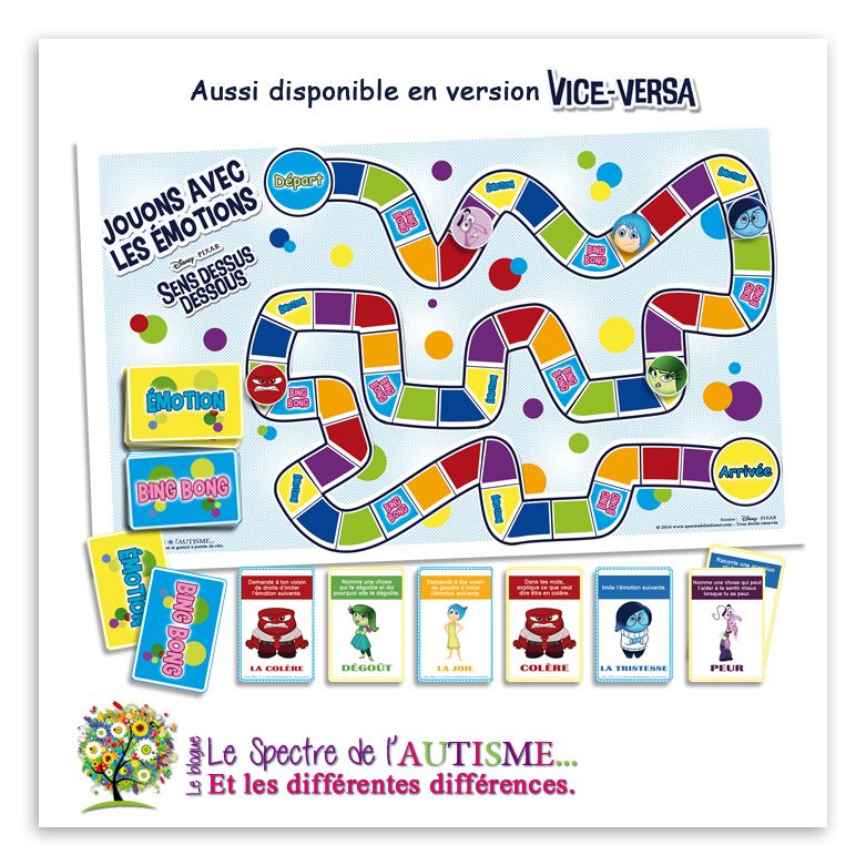 Jeux de société sur les émotions