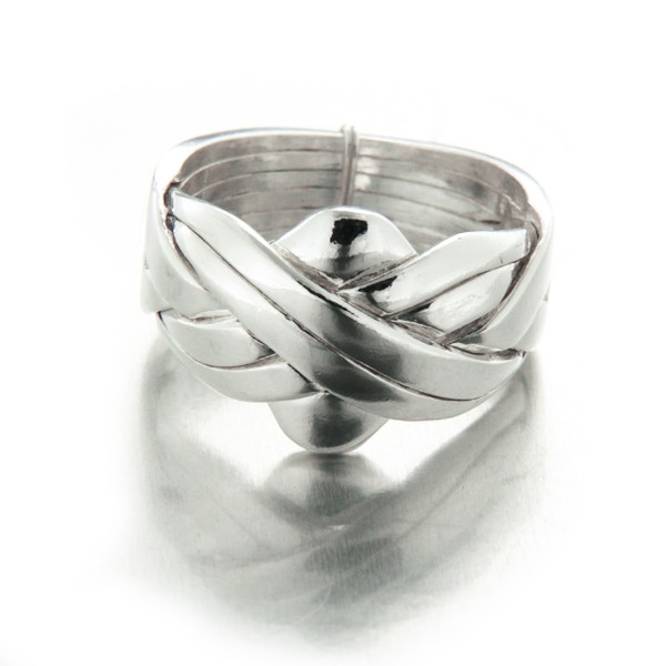 Bague puzzle 6 anneaux