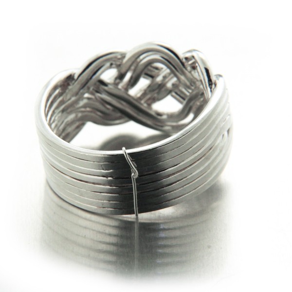 Bague puzzle 8 anneaux