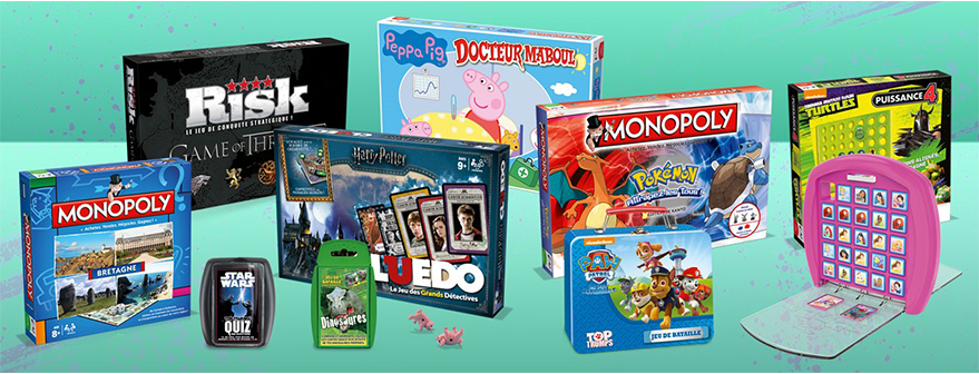 Jeux de société célèbres