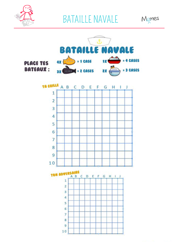 Jeux de societe bataille naval
