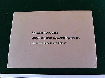 Jigsaw puzzle lyrics