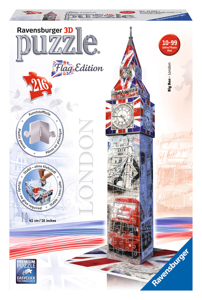 Puzzle ravensburger 3d big ben