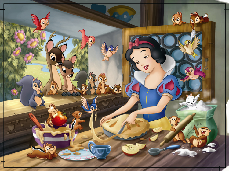 Puzzle blanche neige