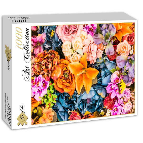 Puzzle bouquet de fleurs