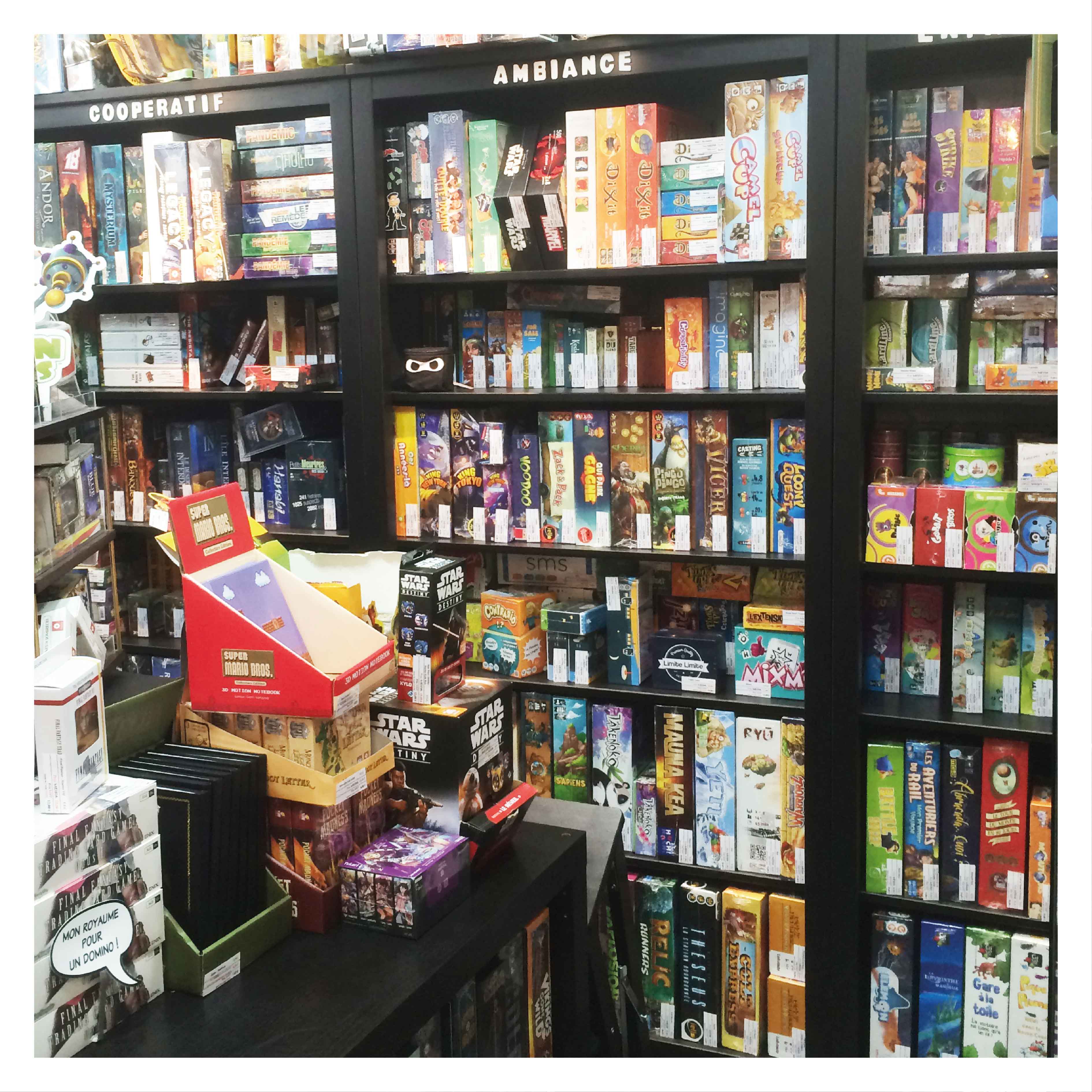 Ouvrir une boutique de jeux de société