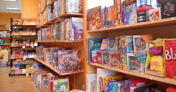 Jeux de société boutiques