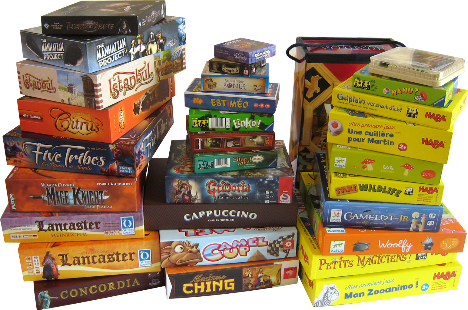 Nouveaux jeux de société 2014