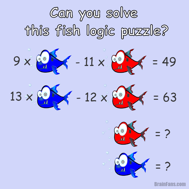 Fish puzzle