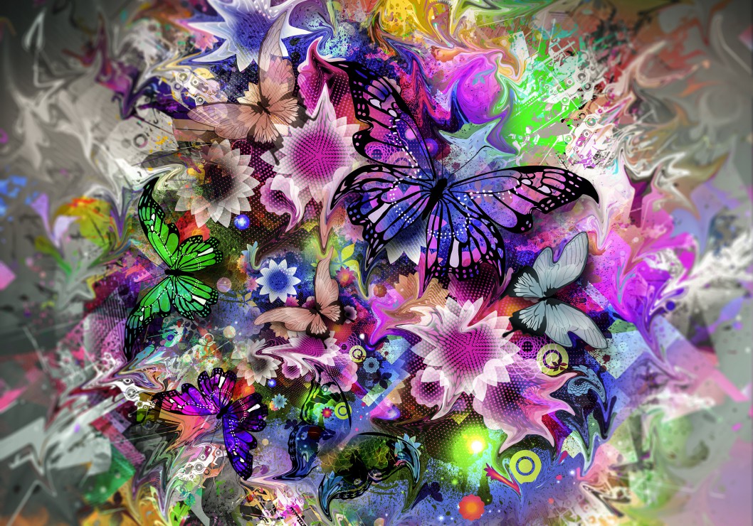 Puzzle papillon