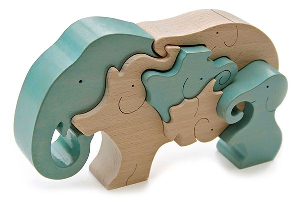 Puzzle elephant