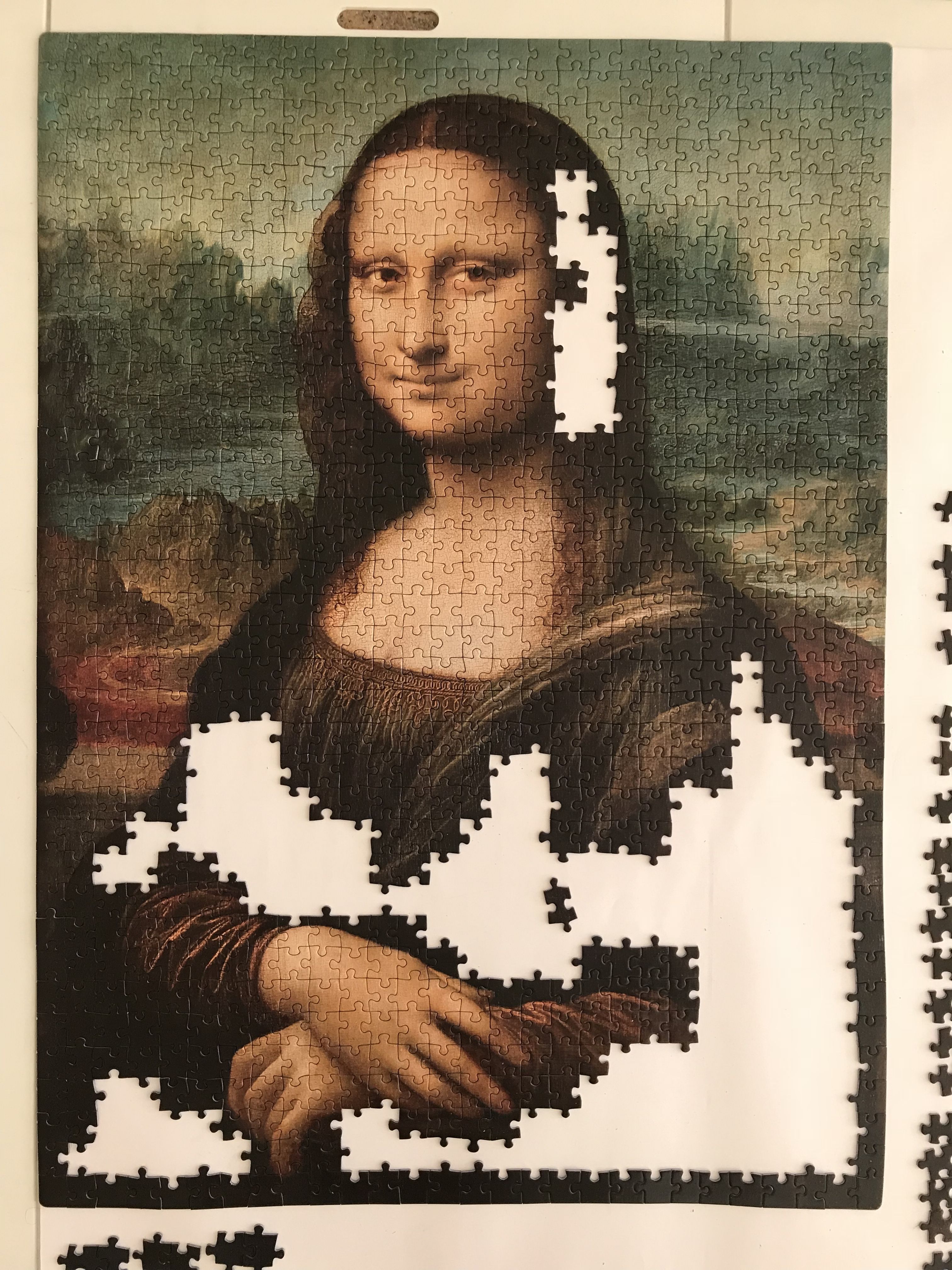 Mona lisa puzzle