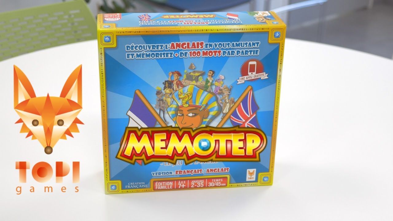 Jeux de societe francais anglais