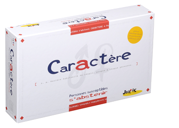 Jeux de société caractère