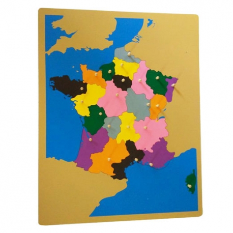 Puzzle du monde montessori