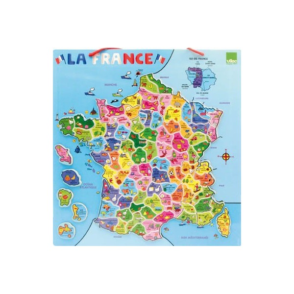 Les departements français en puzzle