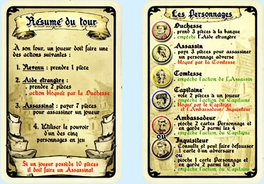 Notices de jeux de société
