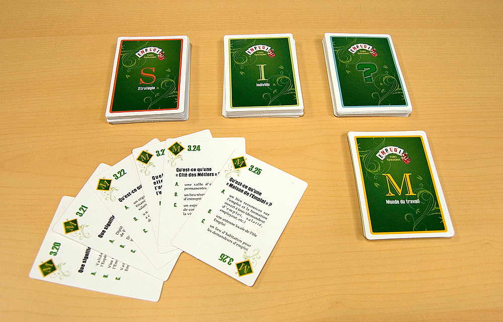 Emploi jeux de société