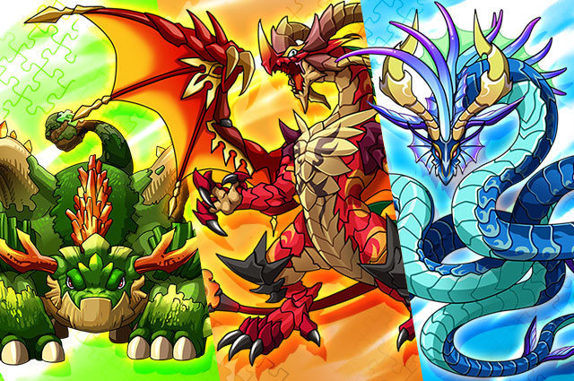 Dragon puzzle z