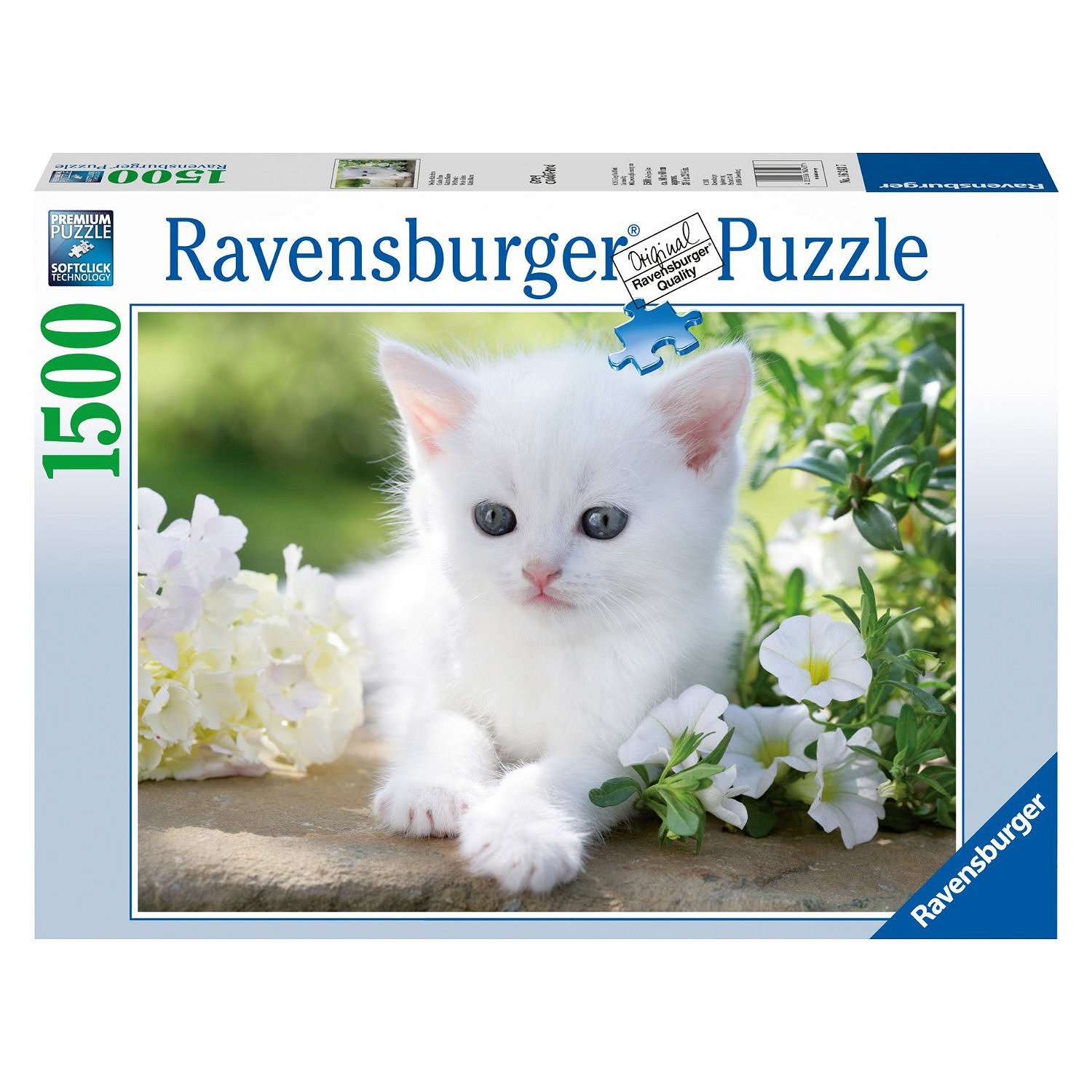 Puzzle chat noir et blanc