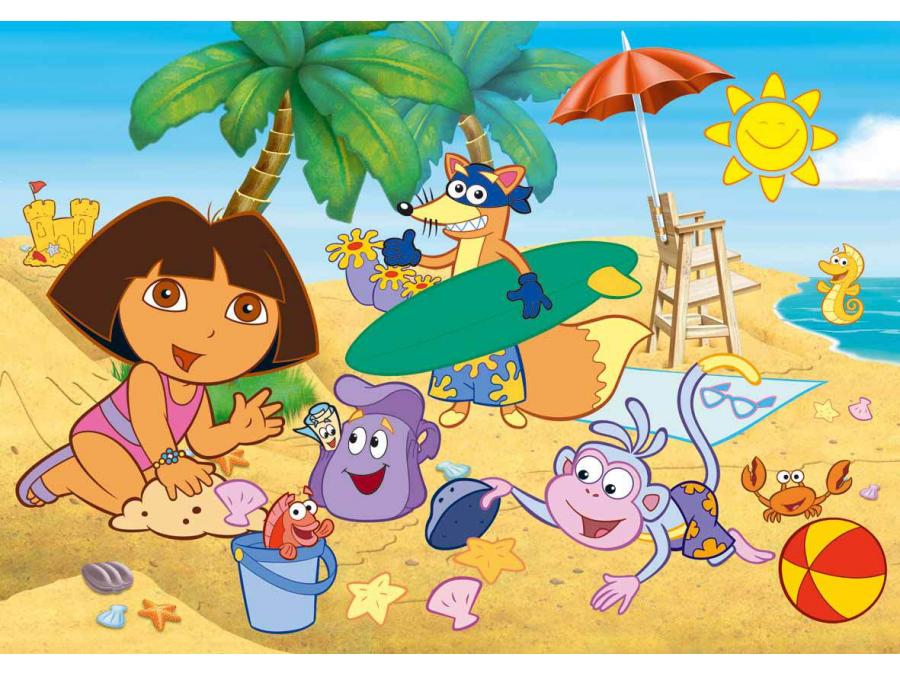Jeu de puzzle de dora