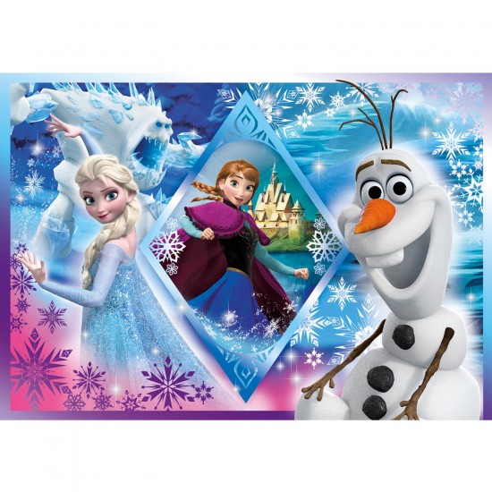 Puzzle reine des neiges 200 pièces