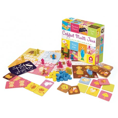 Boite multi jeux de société