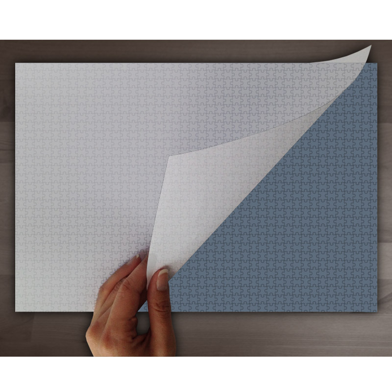 Feuille pour coller puzzle
