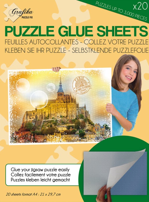 Colle pour puzzle sur bois