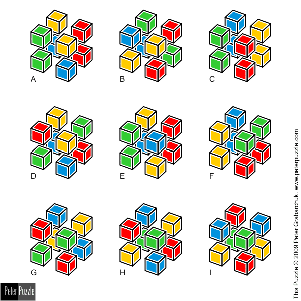 Puzzle cube solution