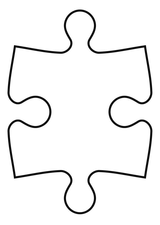 Pièce de puzzle dessin