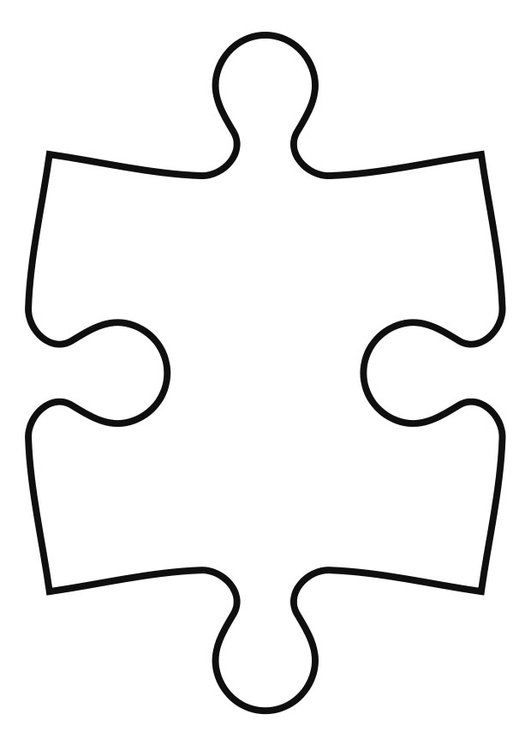 Dessin pièces de puzzle
