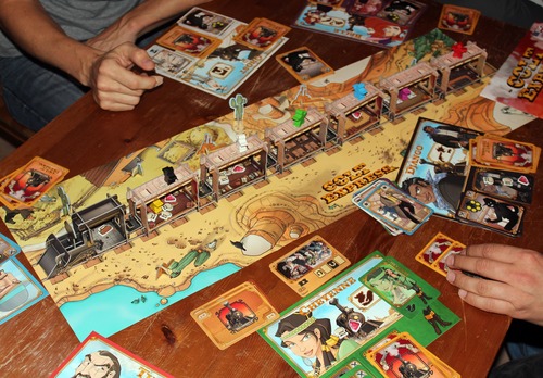 Jeux de societe colt express