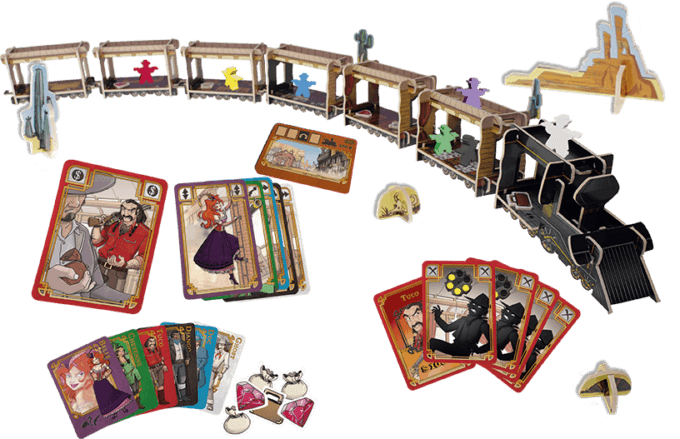 Jeux de société de train