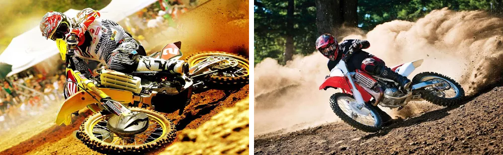 Puzzle moto cross