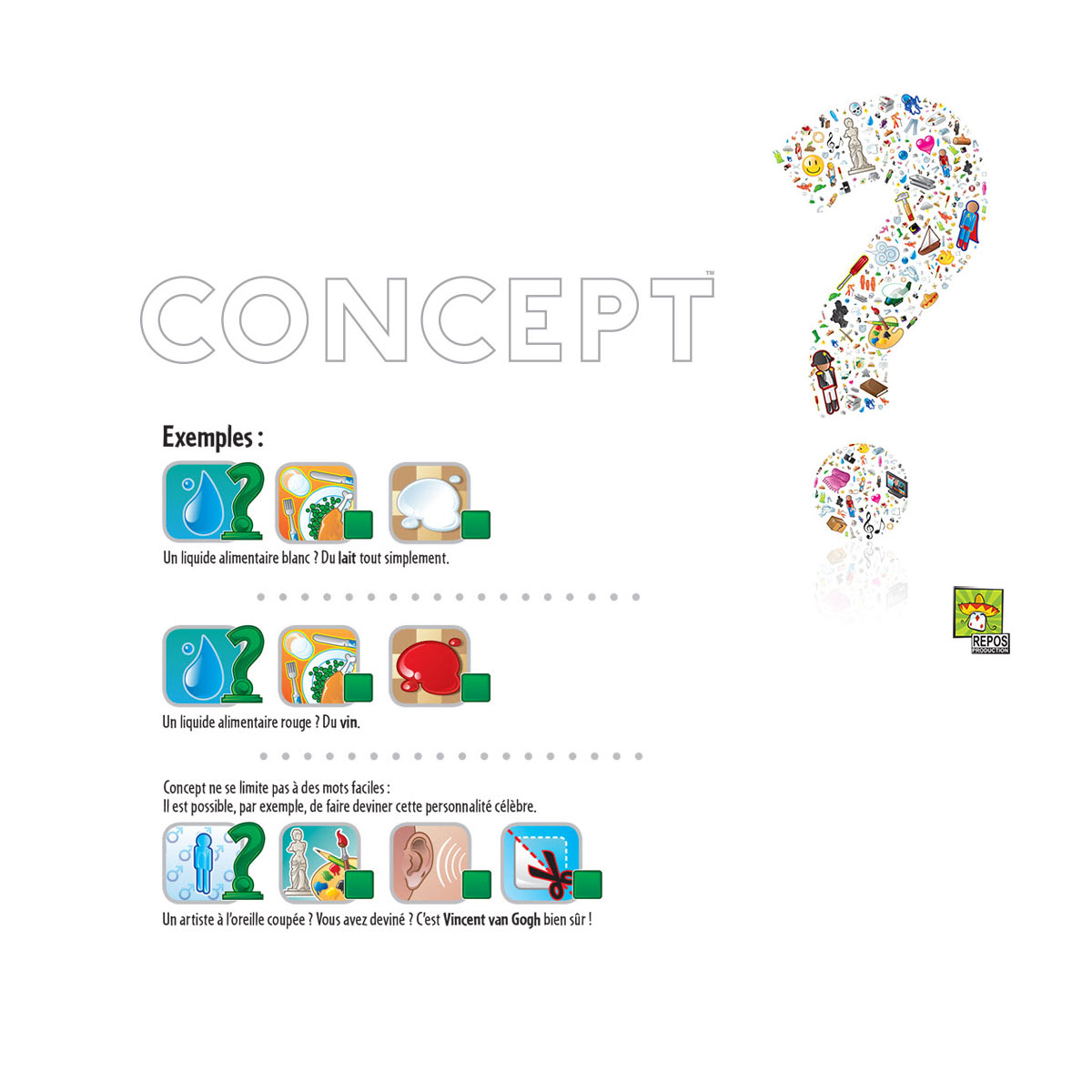 Jeux de societé concept