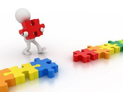 Bonhomme blanc puzzle