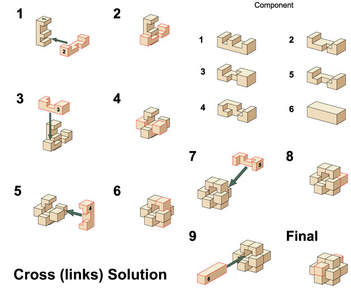 Wooden puzzle solutions