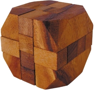 Puzzle cube-casse tête en bois