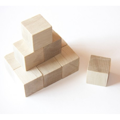 Cube en bois puzzle