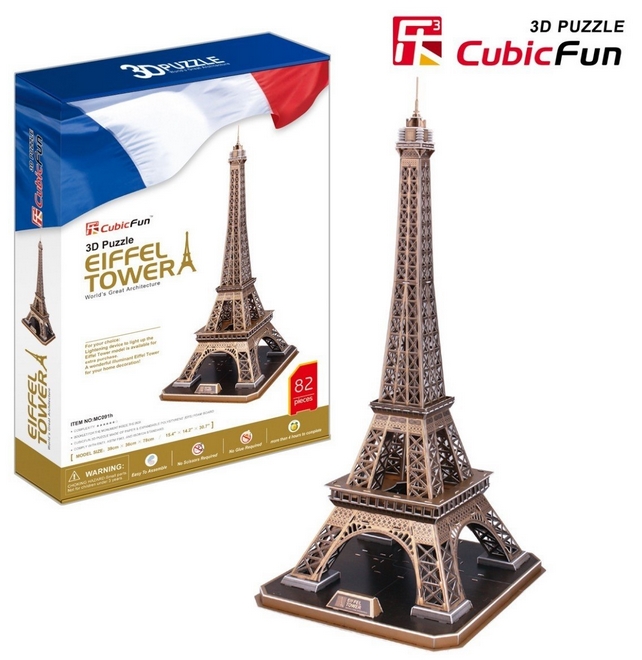 Puzzle paris 3d