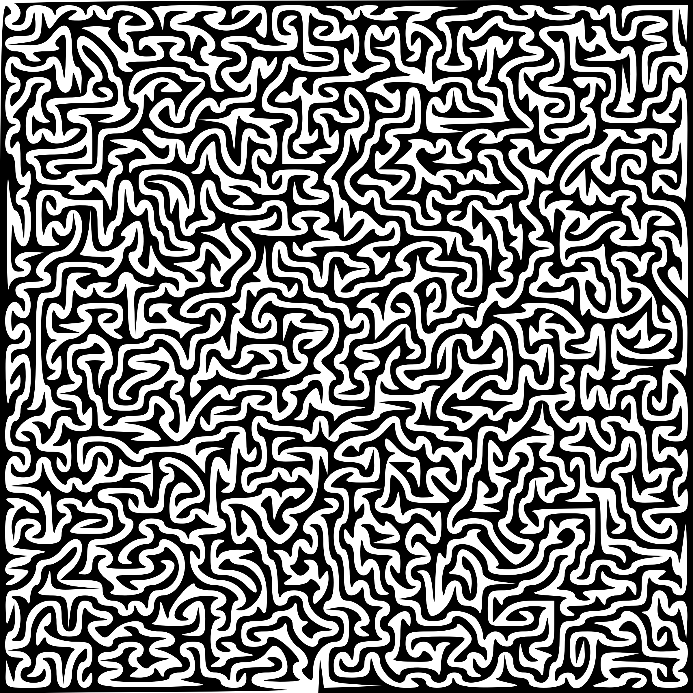 Curvy puzzle