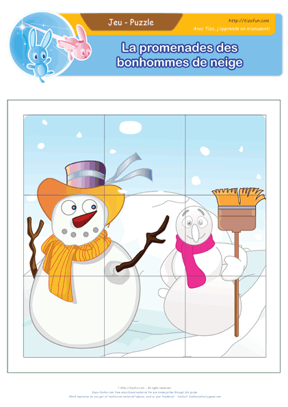 Puzzle enfant jeux