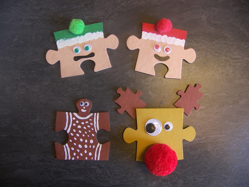 Puzzle sapin de noel