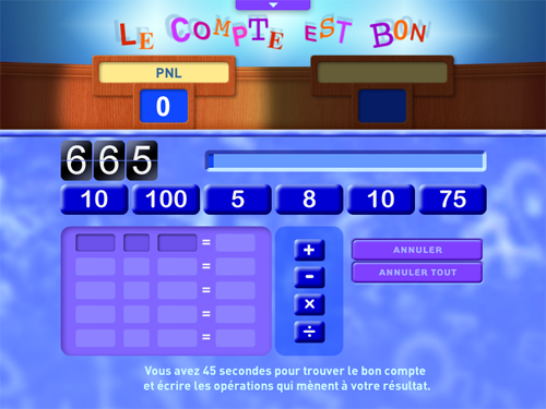 Jeux de société chiffres et des lettres